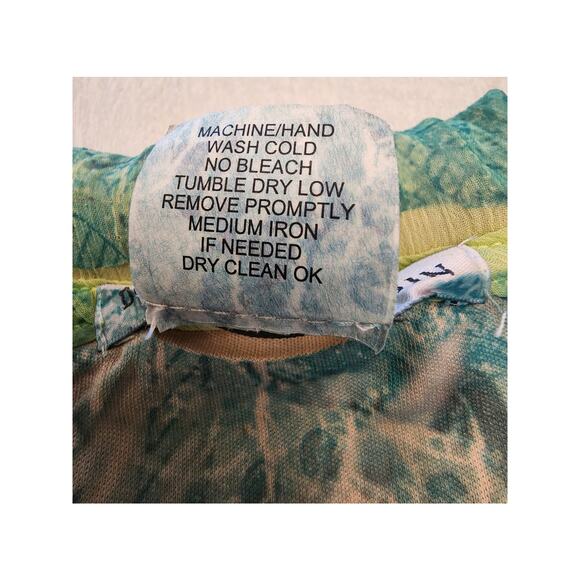 Daniel Benjamin Women's Tunic Dress SZ Medium Fairycore Bohemian Festival - Picture 9 of 12